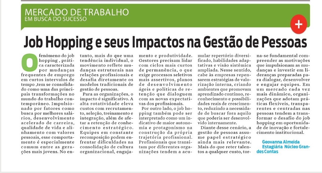 Job Hopping e seus Impactos na Gestão de Pessoas